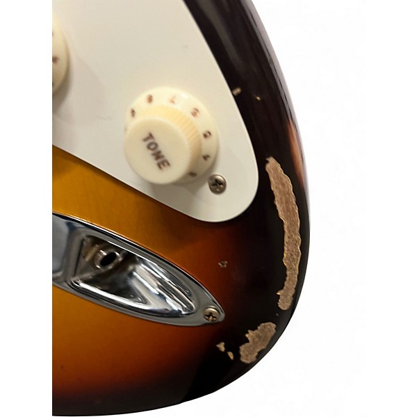 Used Fender LIMITED '59 Strat Relic Tobacco Sunburst Solid Body Electric Guitar