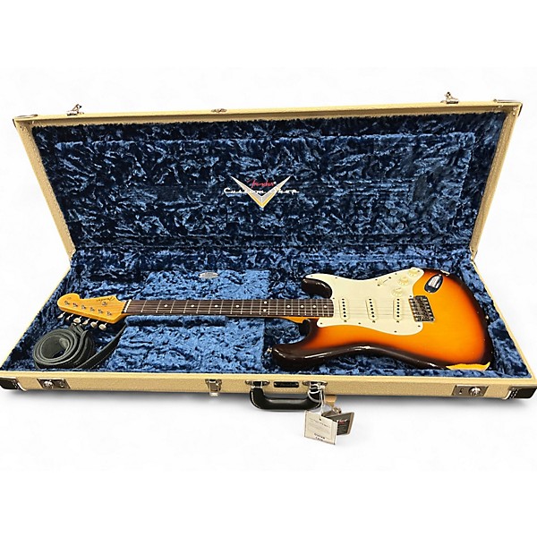 Used Fender LIMITED '59 Strat Relic Tobacco Sunburst Solid Body Electric Guitar