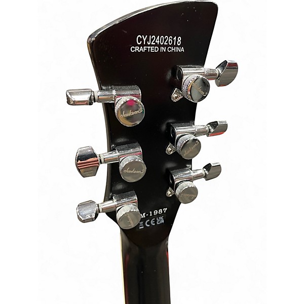 Used Jackson  Lee Malia LM-87 BLACK Solid Body Electric Guitar