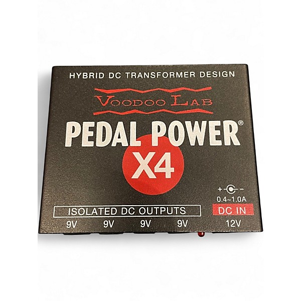 Used Voodoo Lab PEDAL POWER X4 Power Supply