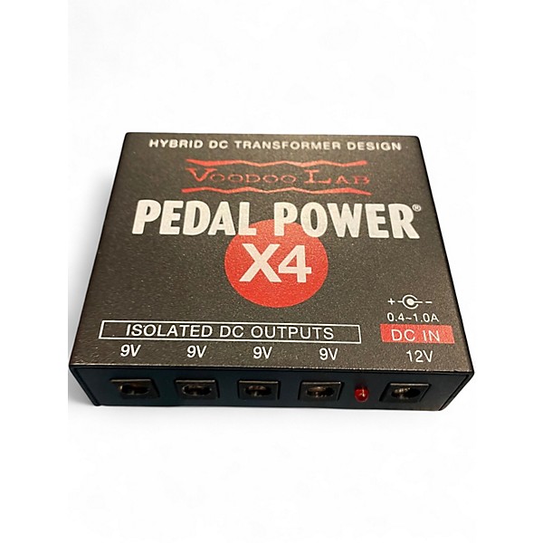 Used Voodoo Lab PEDAL POWER X4 Power Supply
