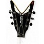 Used Dean Michael Schenker Standard black and white Solid Body Electric Guitar