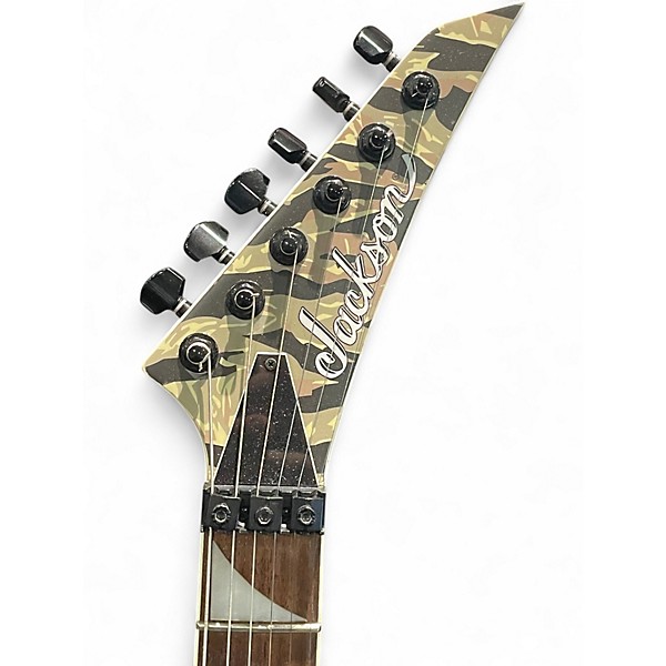 Used Jackson X Series Soloist SLX DX Tiger Jungle Camo Solid Body Electric Guitar