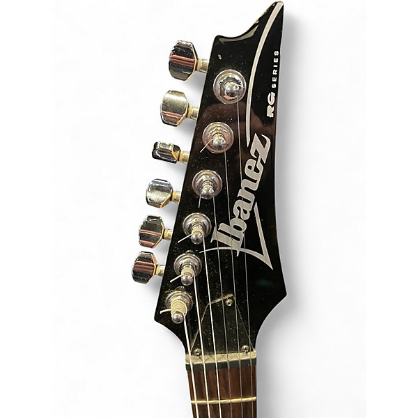 Used Ibanez RG120 Black Solid Body Electric Guitar