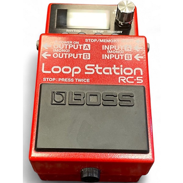 Used BOSS RC-5 LOOP STATION Pedal