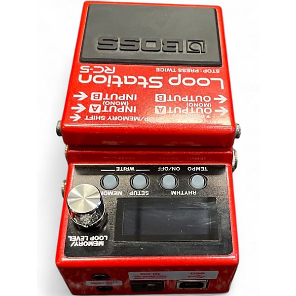 Used BOSS RC-5 LOOP STATION Pedal