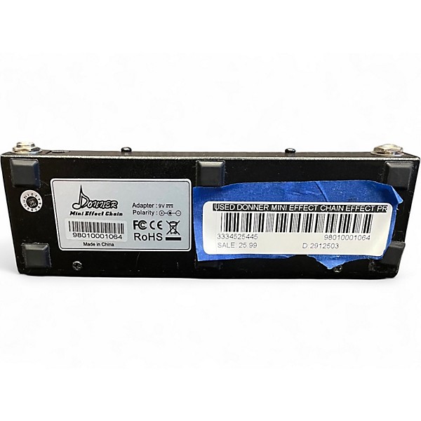 Used Donner MINI EFFECT CHAIN Effect Processor