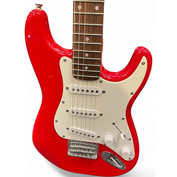 Used Squier Mini Affinity Stratocaster RED Electric Guitar