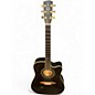 Used Alvarez ad60 black Acoustic Electric Guitar thumbnail