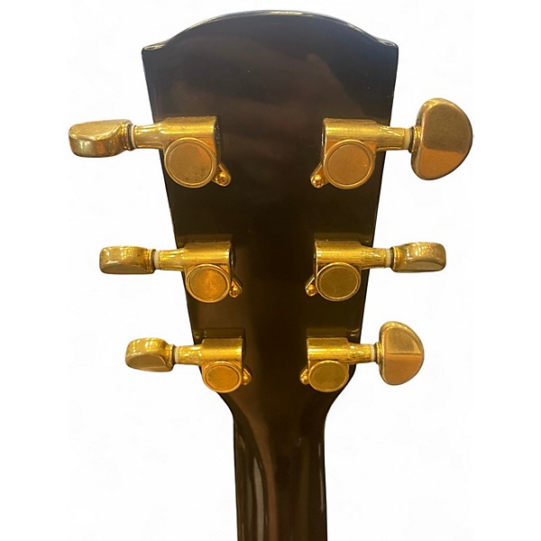 Used Alvarez ad60 black Acoustic Electric Guitar