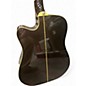 Used Alvarez ad60 black Acoustic Electric Guitar