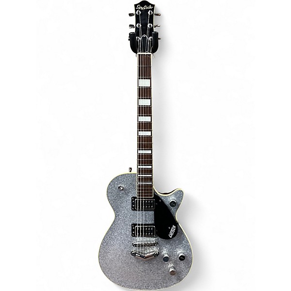 Used Gretsch Guitars G6229 PLAYERS EDITION JET BT SILVER SPARKLE Solid Body Electric Guitar