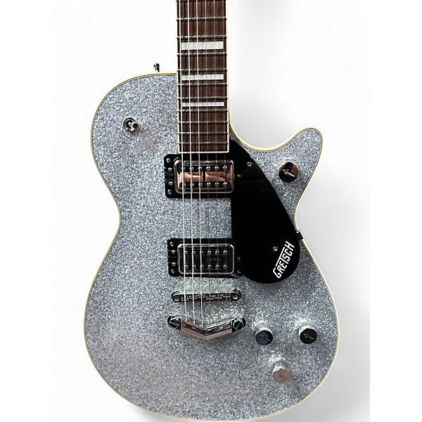 Used Gretsch Guitars G6229 PLAYERS EDITION JET BT SILVER SPARKLE Solid Body Electric Guitar