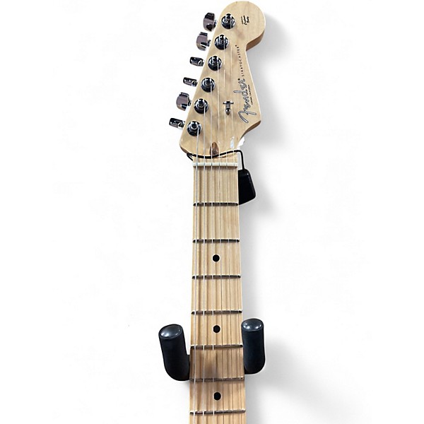 Used 2018 Fender AMERICAN PROFESSIONAL STRATOCASTER UPGRADED Olympic White Solid Body Electric Guitar
