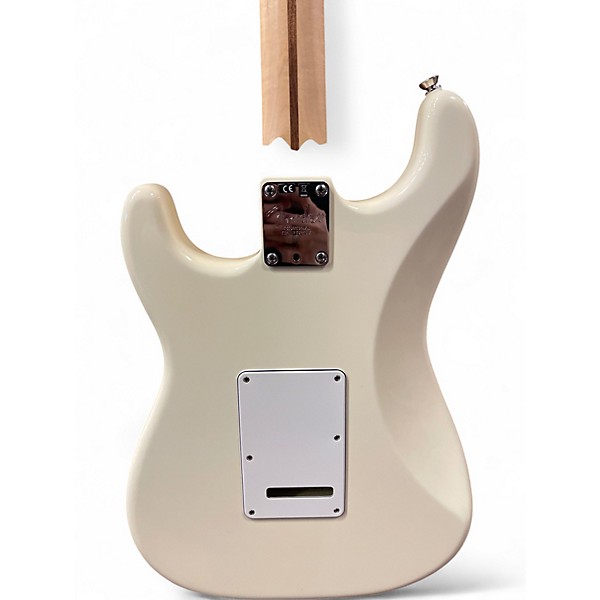 Used 2018 Fender AMERICAN PROFESSIONAL STRATOCASTER UPGRADED Olympic White Solid Body Electric Guitar