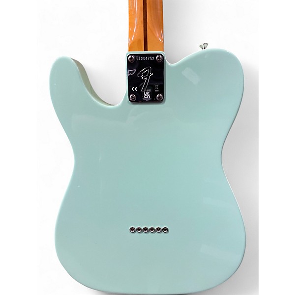 Used Fender American Original 60s Thinline Telecaster Surf Green Hollow Body Electric Guitar