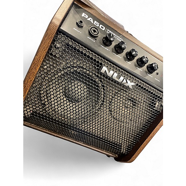 Used NUX PA50 Acoustic Guitar Combo Amp