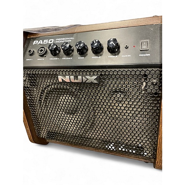 Used NUX PA50 Acoustic Guitar Combo Amp