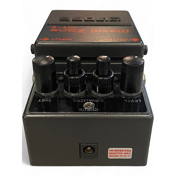 Used BOSS MT2 Metal Zone Distortion Effect Pedal