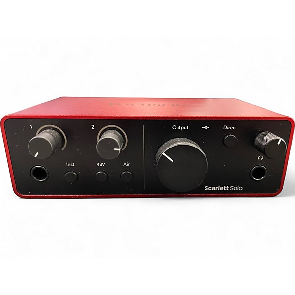 Used Focusrite Scarlett Solo Audio Interface