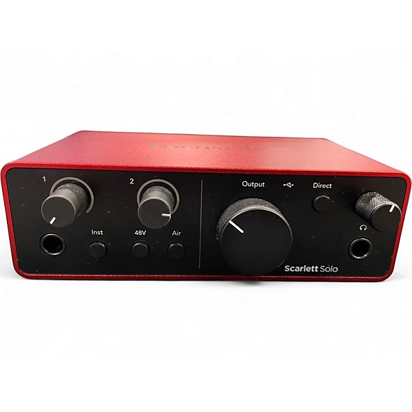 Used Focusrite Scarlett Solo Audio Interface
