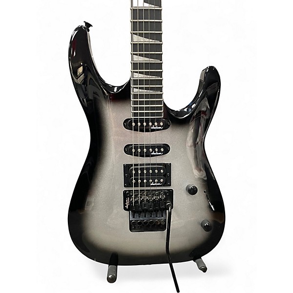 Used Jackson JS34 DINKY Silverburst Solid Body Electric Guitar