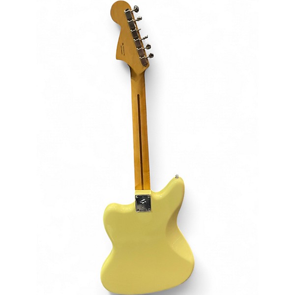Used Fender PLAYER II JAGUAR HIALEAH YELLOW Solid Body Electric Guitar