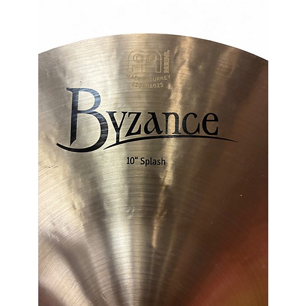 Used 2024 MEINL 10in Byzance Splash Regular Cymbal
