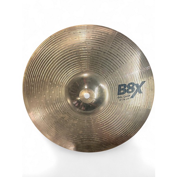 Used SABIAN 14in b8x thin crash Cymbal