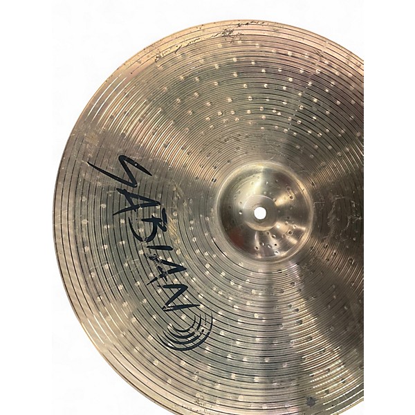 Used SABIAN 16in b8x thin crash Cymbal