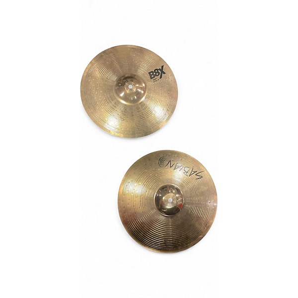 Used SABIAN 14in b8x hats Cymbal