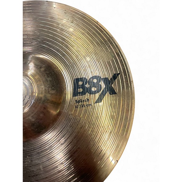 Used SABIAN 10in b8x splash Cymbal