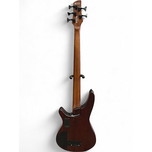 Used Ibanez SRH 505F 2 Color Sunburst Electric Bass Guitar