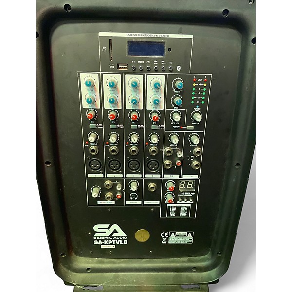 Used Seismic Audio SA-KPTVL8 Sound Package