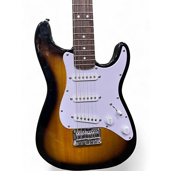 Used Squier Mini Affinity Stratocaster 2 Color Sunburst Electric Guitar