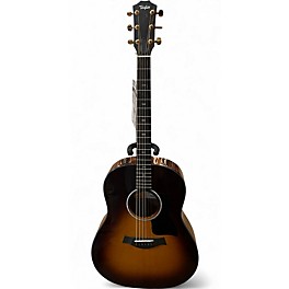 Used Taylor 217E Plus LTD Tobacco Sunburst Acoustic Electric Guitar