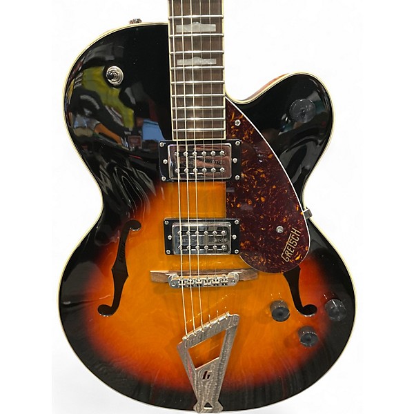 Used Gretsch Guitars G2420T Streamliner 3 Tone Sunburst Hollow Body Electric Guitar