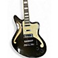 Used D'Angelico Premier Bedford SH black sparkle Hollow Body Electric Guitar