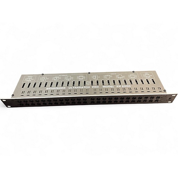 Used Behringer ULTRAPATCH PX 2000 Patch Bay