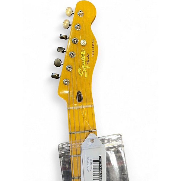 Used Squier Classic Vibe 1950S Telecaster Cream Solid Body Electric Guitar