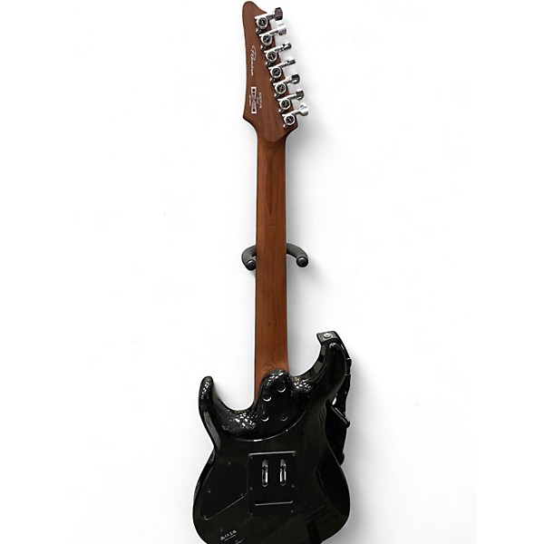 Used Ibanez AZ Premium 7 String Charcoal Burst Solid Body Electric Guitar