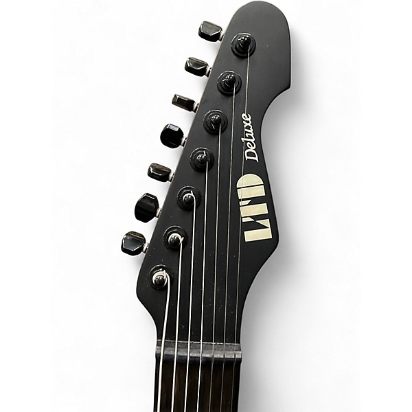 Used 2023 ESP LTD SN-1007 Black Blast Baritone Guitars