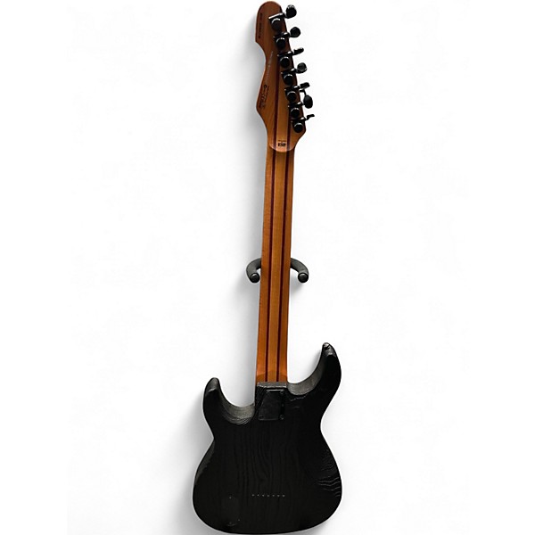 Used 2023 ESP LTD SN-1007 Black Blast Baritone Guitars