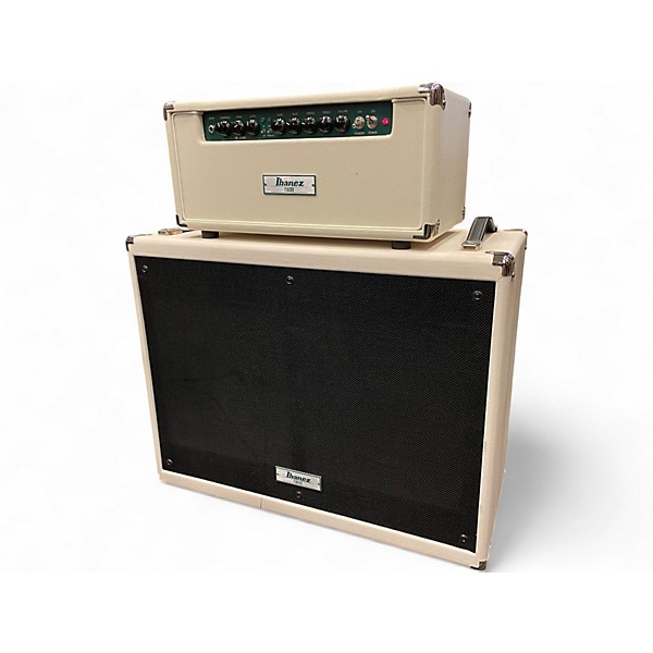 Used Ibanez TSA30H Tube Screamer Head with 2x12 Cab Guitar Stack