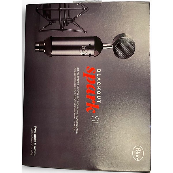 Used Blue Blackout Spark SL Condenser Microphone