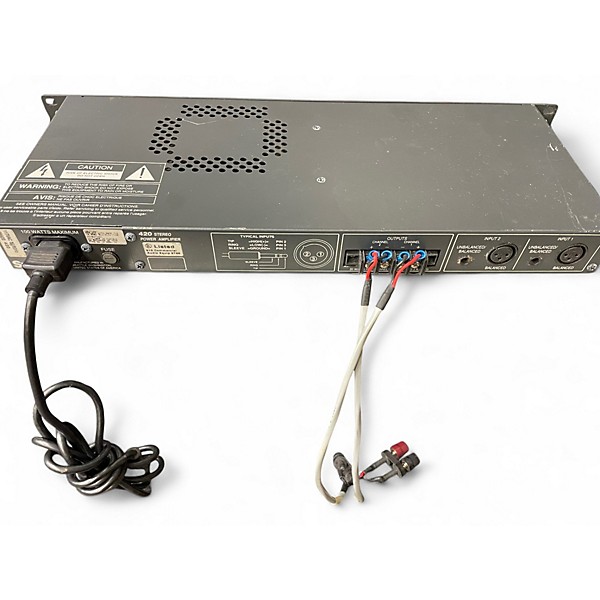 Used Symtrix 420 Power Amp