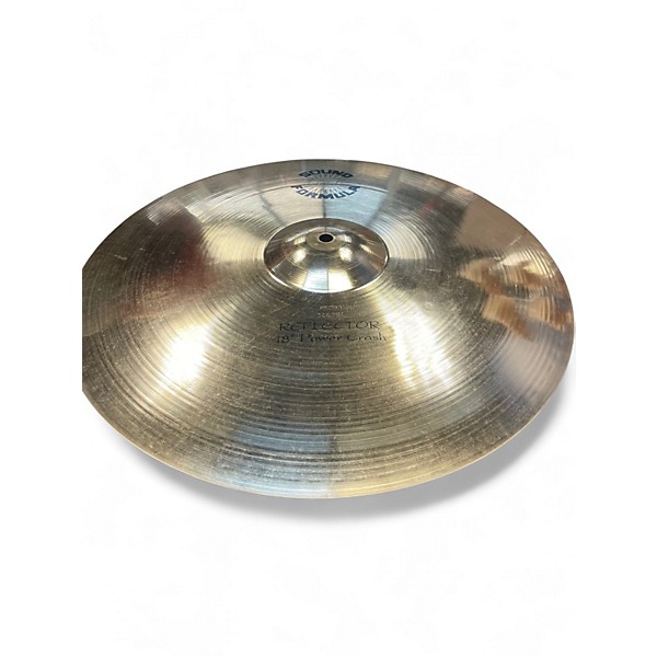 Used Paiste 18in Signature Reflector Power Crash Cymbal