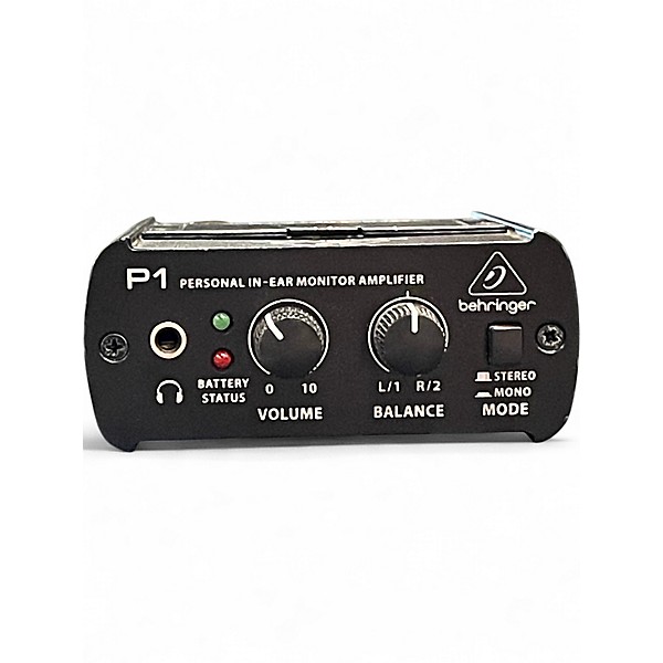 Used Behringer P1 Personal In-Ear Monitor Amplifier  Headphone Amp