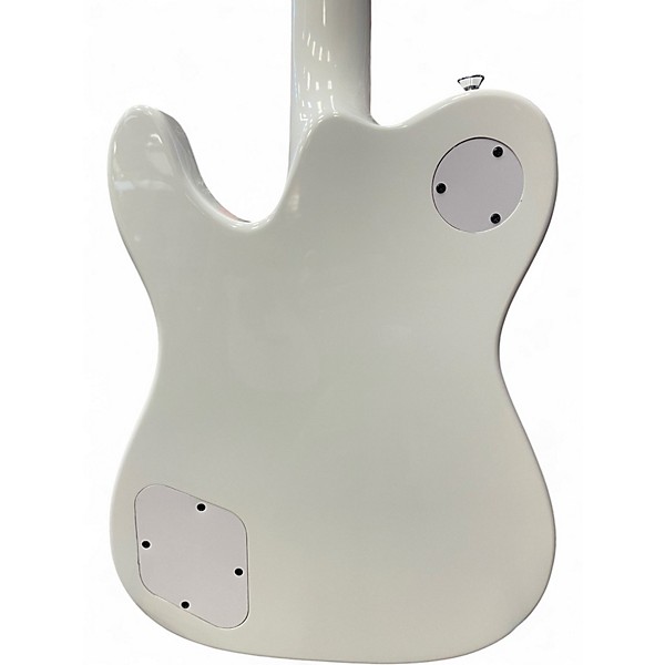 Used Fender JA90 Jim Adkins Thinline Telecaster White Hollow Body Electric Guitar