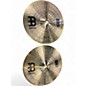 Used MEINL 14in HCS Hi Hat Pair Cymbal thumbnail